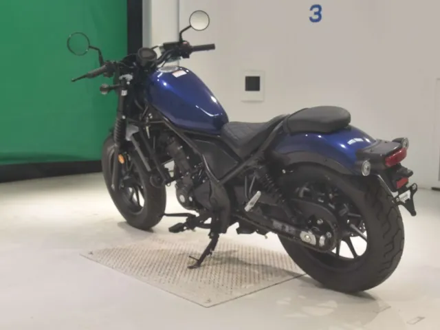 Honda Rebel 250, синий, фото 6