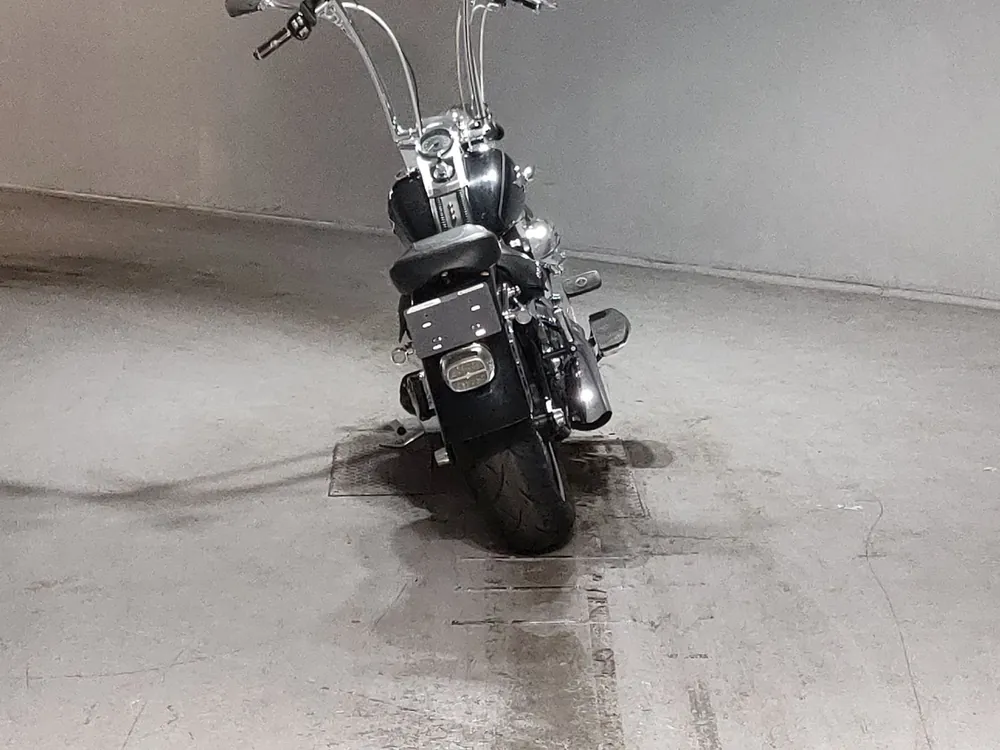 Harley-Davidson FLSTF1580 2011, чёрный, фото 4
