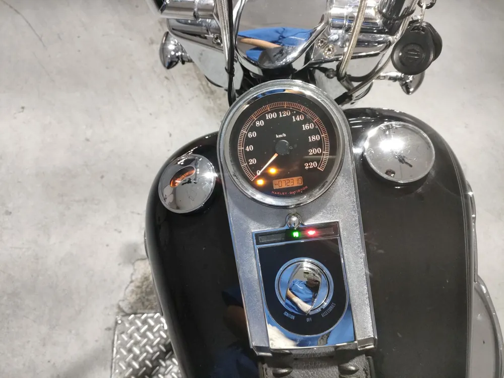 Harley-Davidson FLSTF1580 2011, чёрный, фото 5