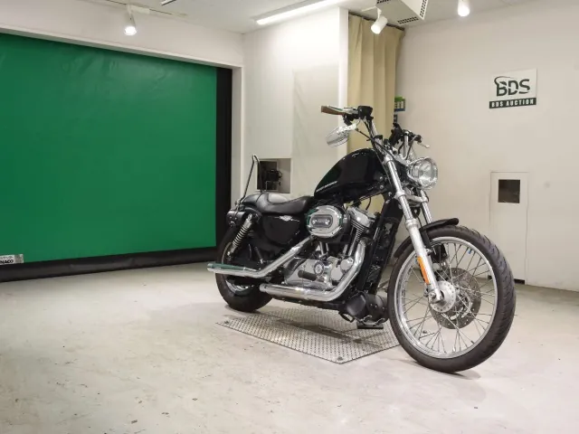 Harley-Davidson XL1200C 2004, чёрный, фото 3