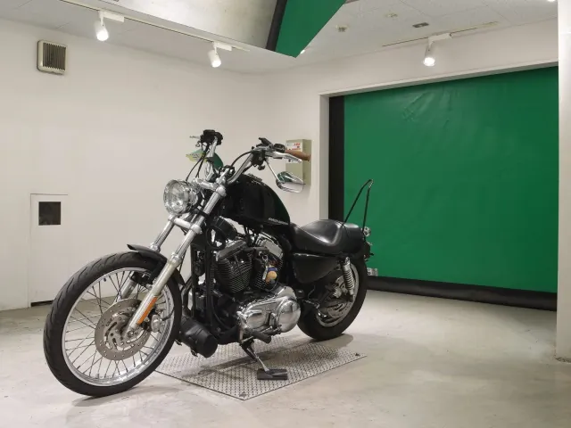 Harley-Davidson XL1200C 2004, чёрный, фото 4