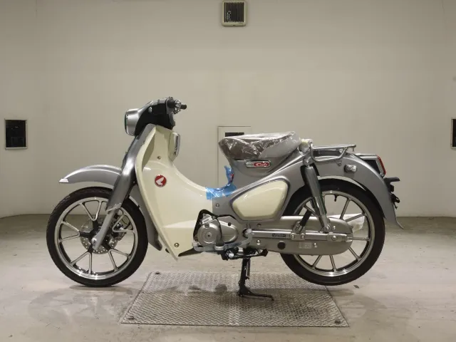 Honda C125-2, серебристый, фото 2