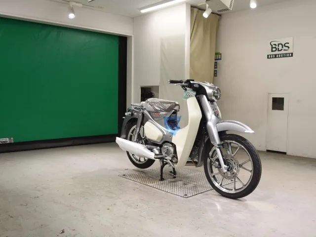 Honda C125-2, серебристый, фото 3