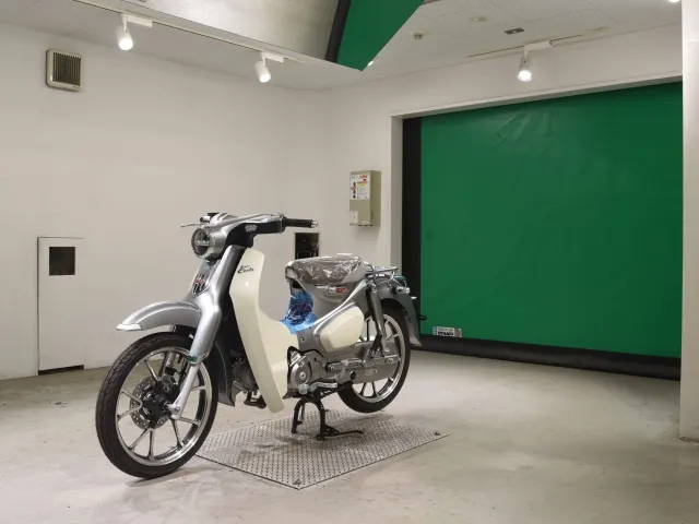 Honda C125-2, серебристый, фото 4