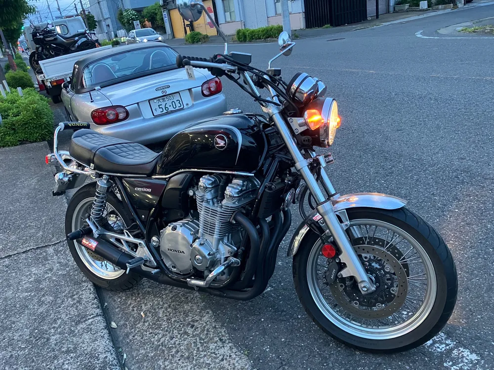 Honda CB1100F 2014, чёрный, фото 4