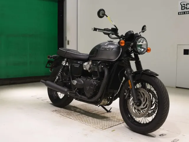 Triumph Bonneville T120 2024, black | gray, фото 3