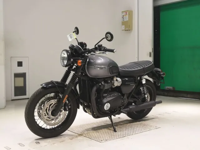 Triumph Bonneville T120 2024, black | gray, фото 4