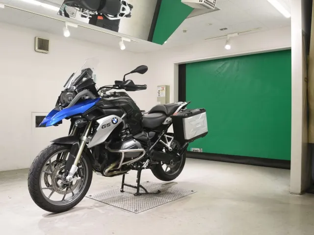 BMW R1200Gs 2016, white | blue, фото 4