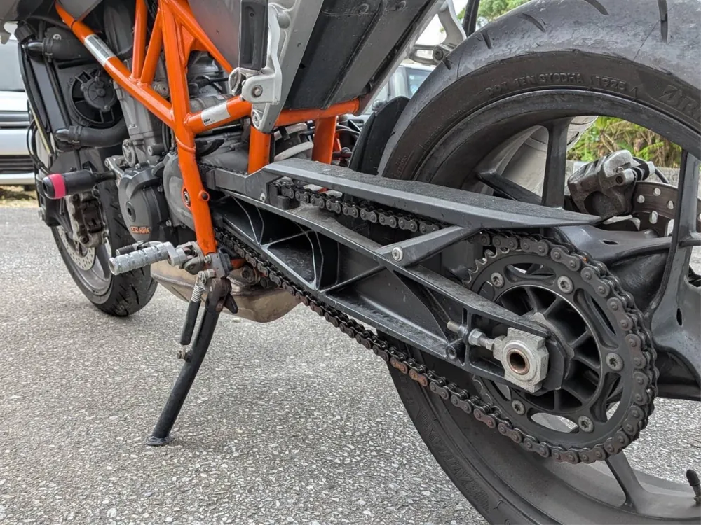 KTM 690 Duke 2016, чёрный, розовый, фото 7