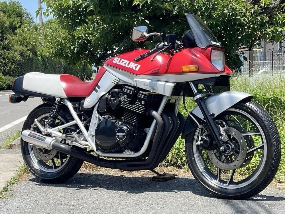Suzuki Katana GSX1100S 1984: мотоцикл из будущего, нарисованный дизайнером BMW — 1,13 млн ₽ с аукциона Японии