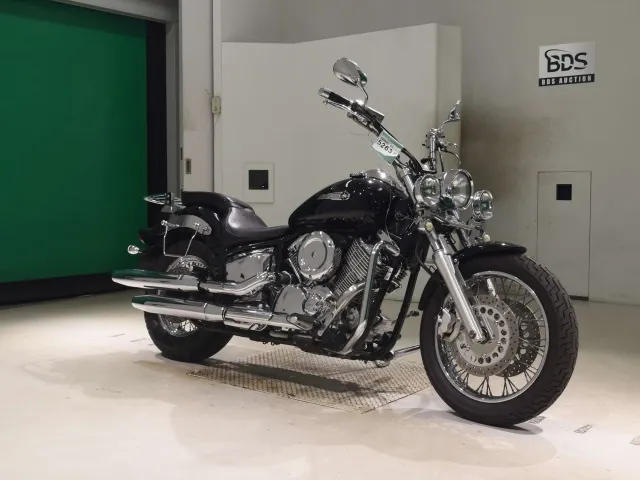 Yamaha Dragstar 1100 2003, чёрный, фото 3