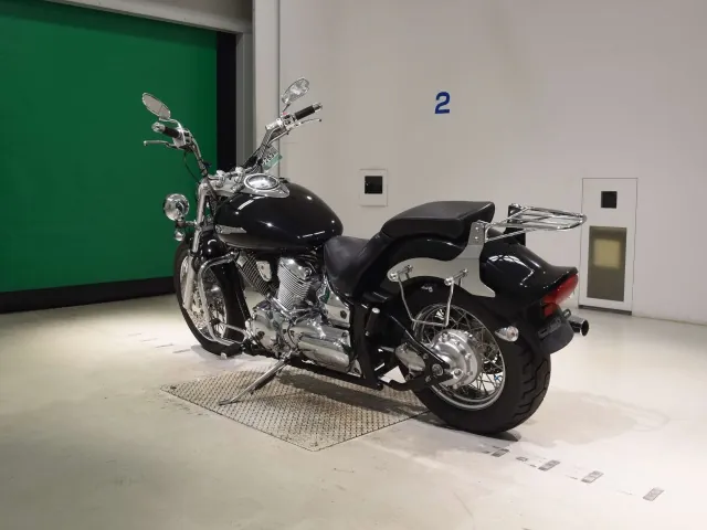 Yamaha Dragstar 1100 2003, чёрный, фото 6