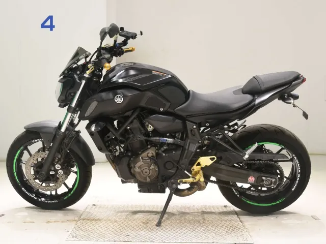 Yamaha Mt-07A 2020, matt black, фото 2