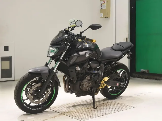Yamaha Mt-07A 2020, matt black, фото 4