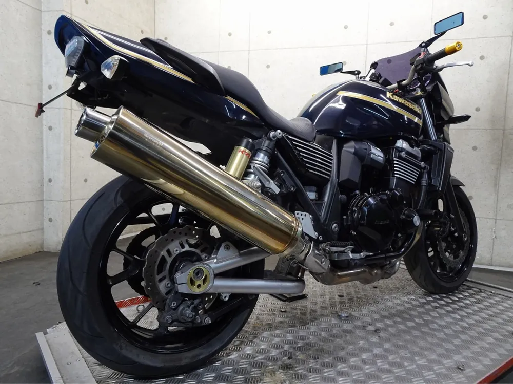Kawasaki ZRX1200DAEG 2011, navy blue, фото 5
