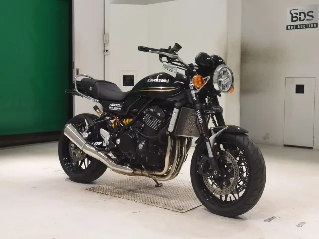 Kawasaki Z900RS 2018, чёрный, фото 3