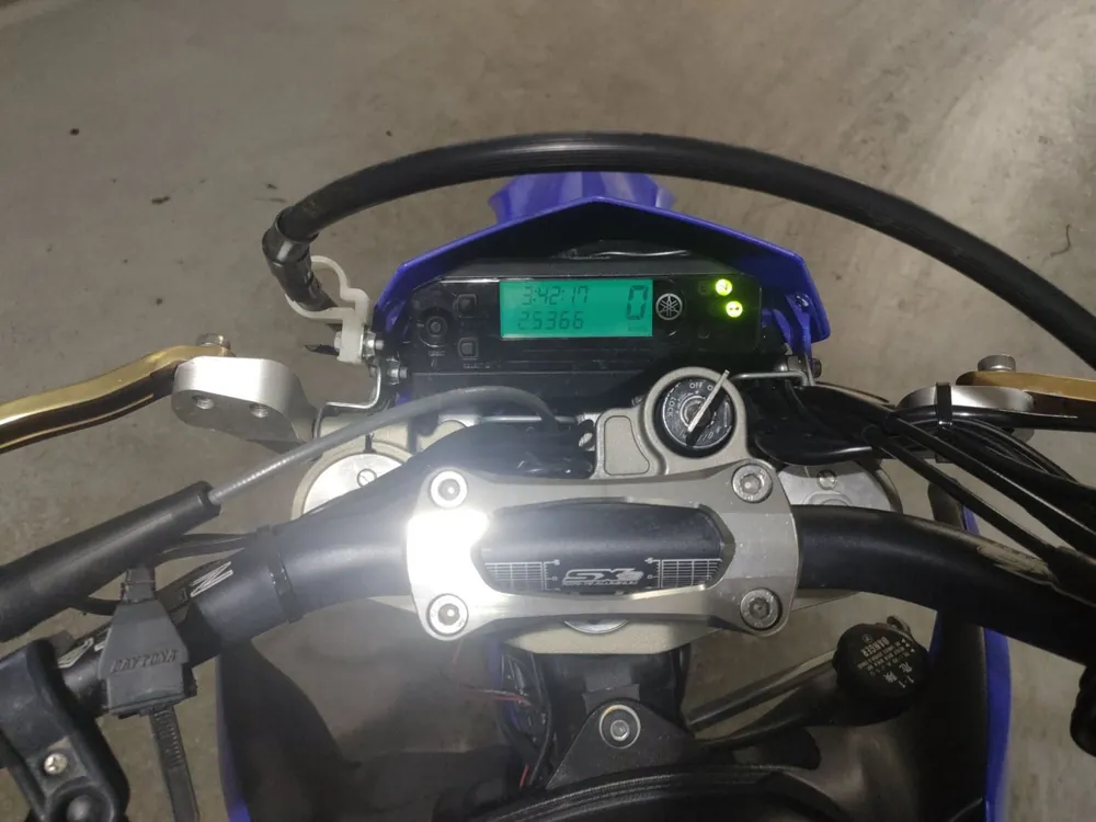 Yamaha WR250R, black / blue, фото 5
