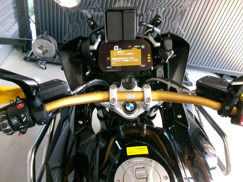 BMW R1250Gs 2021, чёрный, жёлтый, фото 3