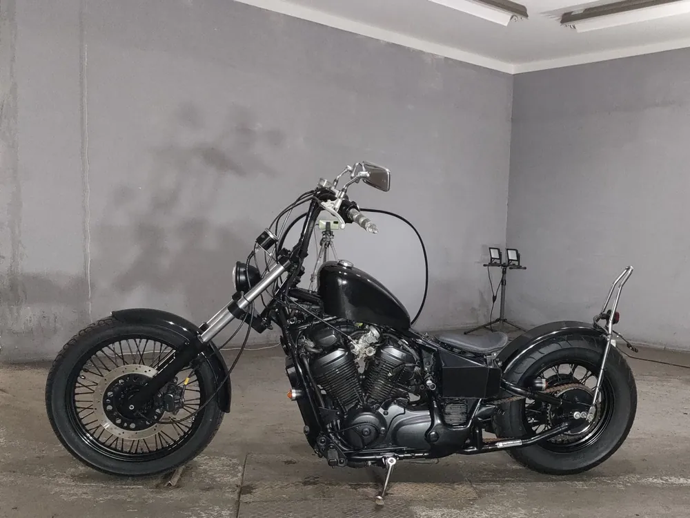 Honda Steed 400 2001, чёрный, фото 2