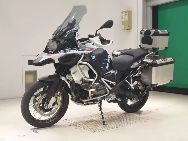 BMW R1250Gs Adventure 2023, white | blue, фото 4