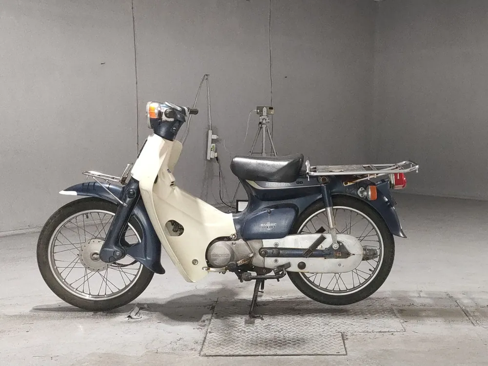 Honda Super Cub, синий, фото 2