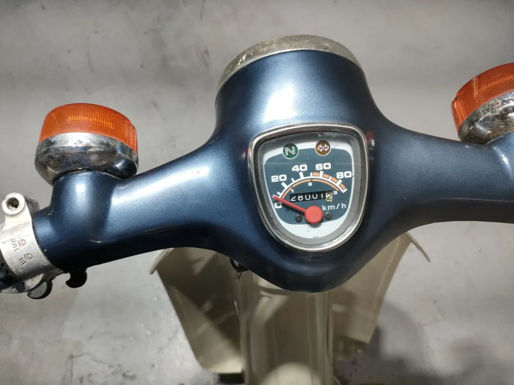 Honda Super Cub, синий, фото 5