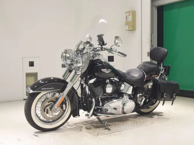 Harley-Davidson FLSTN1580 2015, чёрный, фото 4