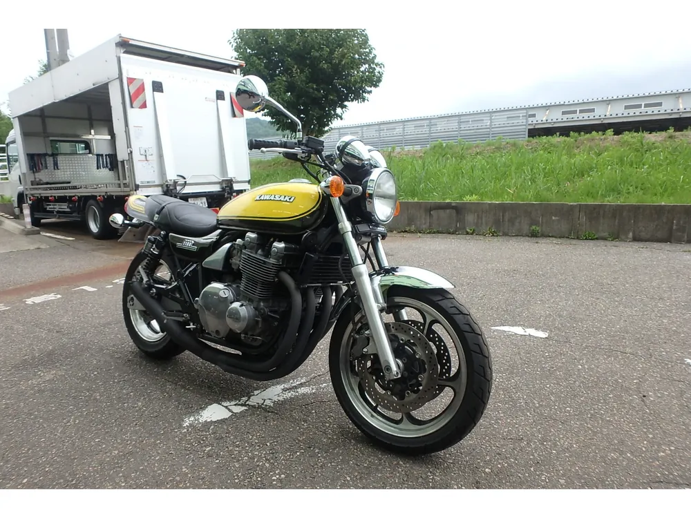 Kawasaki ZRX1100 1992, green / yellow, фото 3