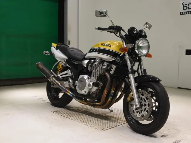 Yamaha XJR1300 1998, чёрный, жёлтый, фото 3