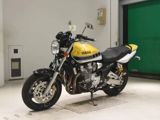 Yamaha XJR1300 1998, чёрный, жёлтый, фото 4