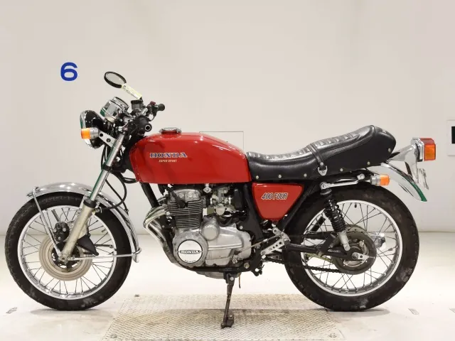 Honda CB400 1992, красный, фото 2