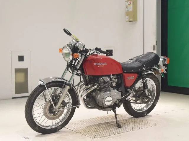 Honda CB400 1992, красный, фото 4