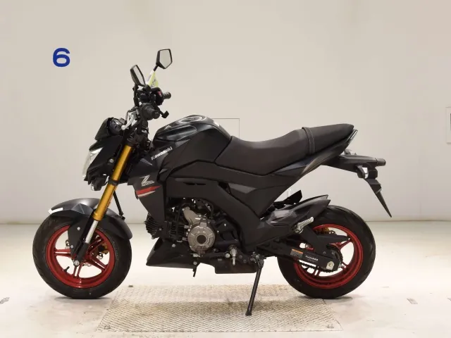 Kawasaki Z125 PRO, чёрный, фото 2