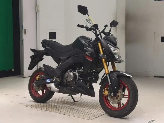 Kawasaki Z125 PRO, чёрный, фото 3