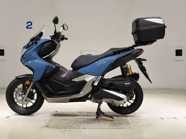 Honda ADV160, синий, фото 2