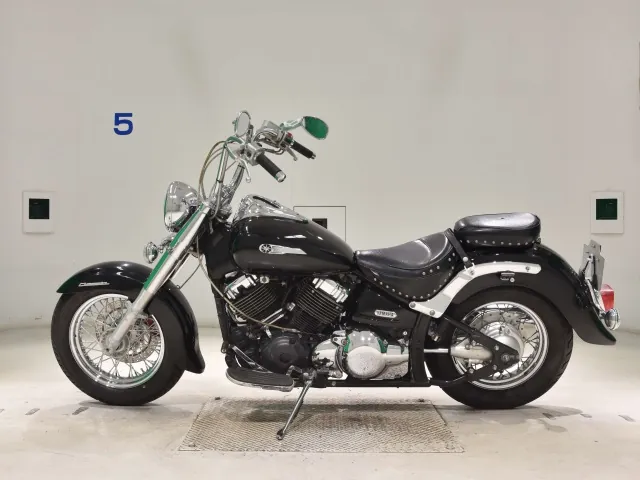 Yamaha Drag Star 400 Classic 2007, чёрный, фото 2