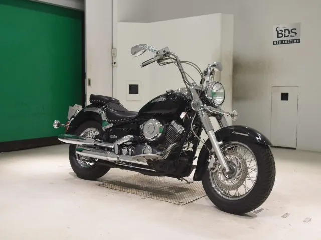 Yamaha Drag Star 400 Classic 2007, чёрный, фото 3
