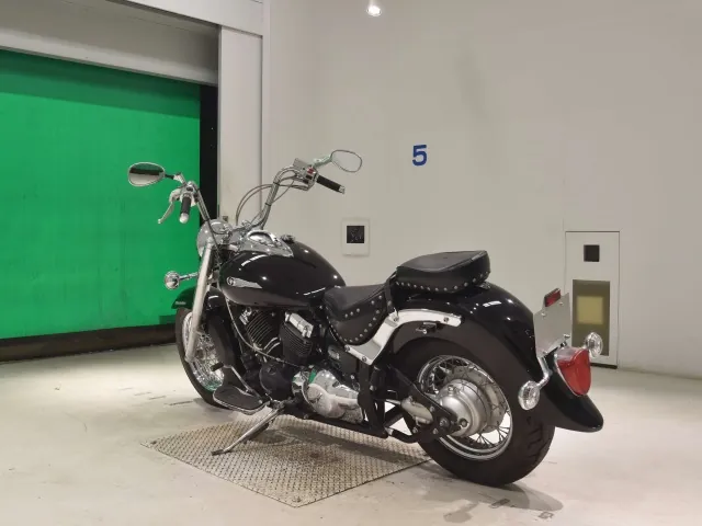 Yamaha Drag Star 400 Classic 2007, чёрный, фото 6