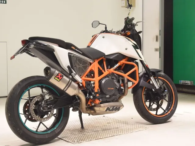 KTM 690 DUKE R 2013, white | black, фото 5