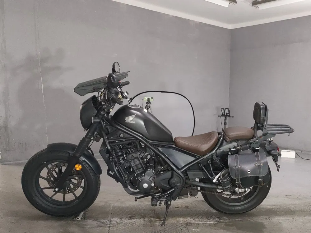 Honda Rebel 250, чёрный, фото 2