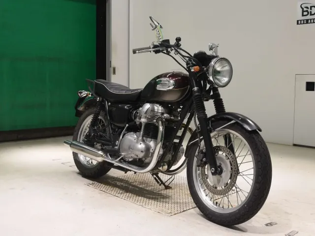 Kawasaki W650 2004, бордовый, фото 3