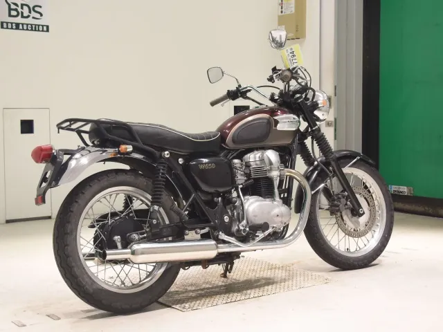 Kawasaki W650 2004, бордовый, фото 5