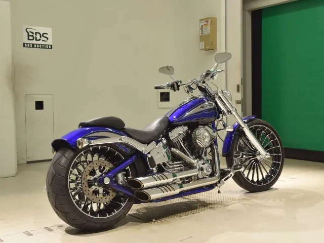Harley-Davidson FXSB BREAKOUT CVO 2014, black | blue, фото 5