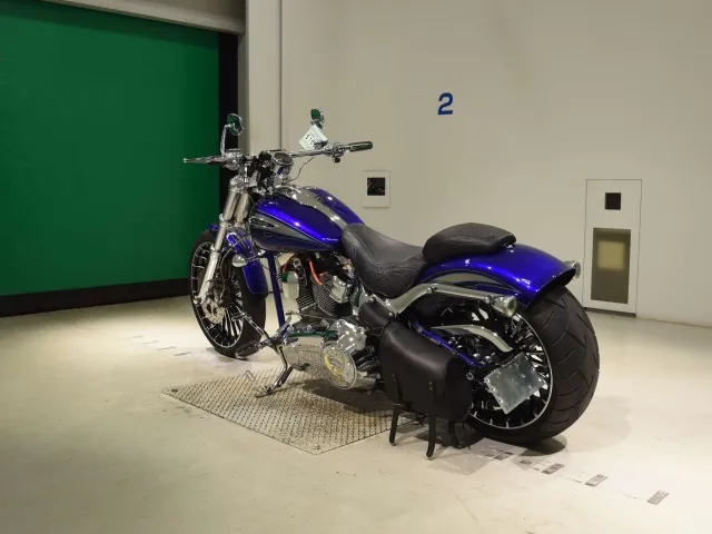 Harley-Davidson FXSB BREAKOUT CVO 2014, black | blue, фото 6