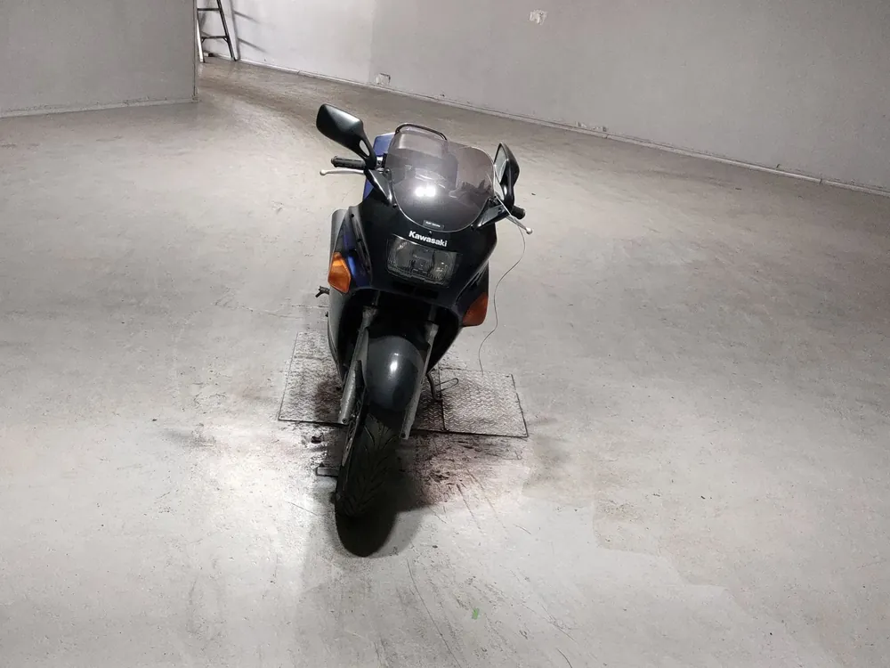 Kawasaki ZZ-R250, чёрный, синий, фото 3
