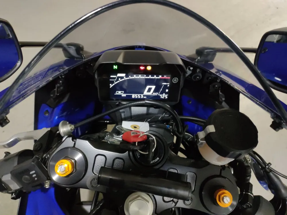 Yamaha YZF-R7 2022, синий, фото 5