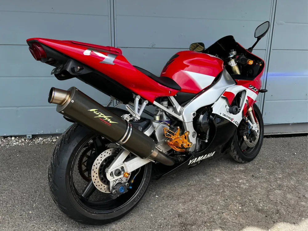 Yamaha YZF-R1 2000, red / white / black, фото 3
