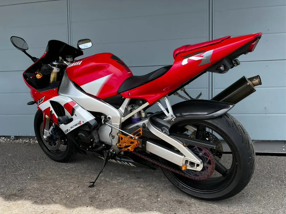 Yamaha YZF-R1 2000, red / white / black, фото 4