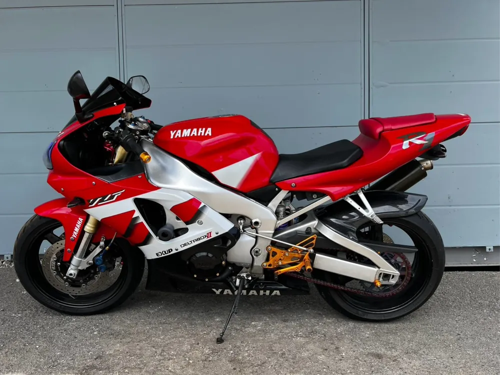 Yamaha YZF-R1 2000, red / white / black, фото 5