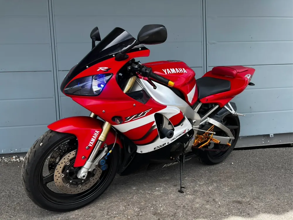 Yamaha YZF-R1 2000, red / white / black, фото 6